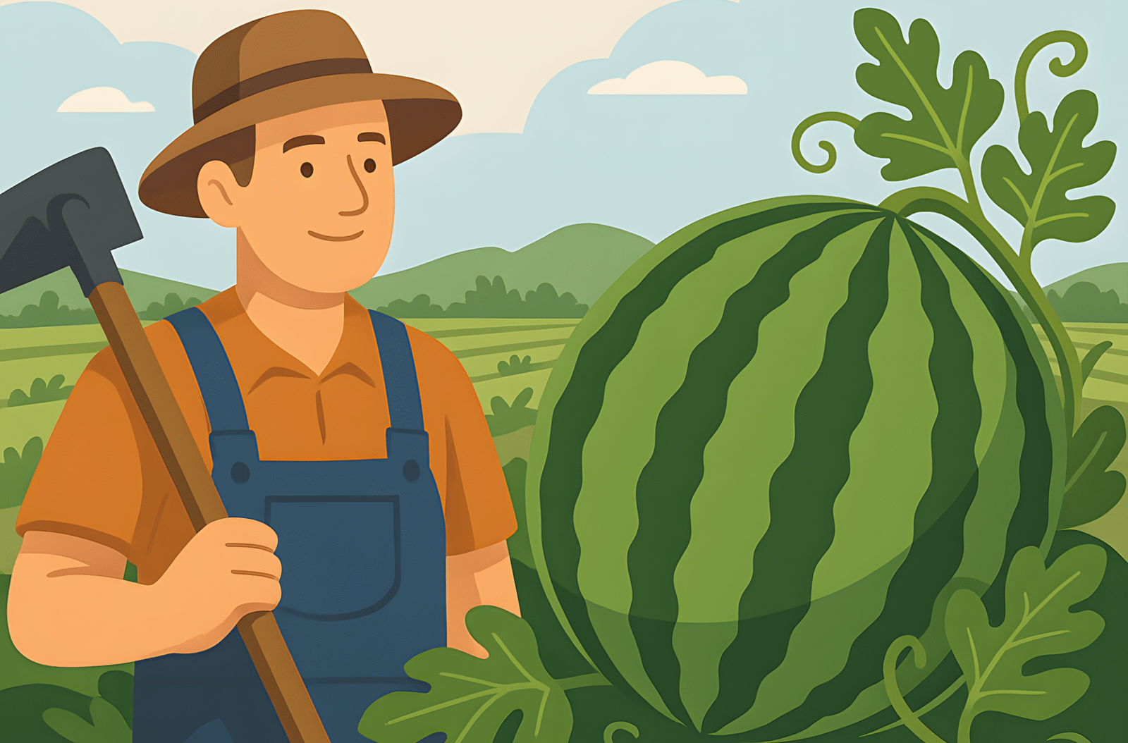 Cómo cultivar sandía con éxito: guía práctica desde el campo